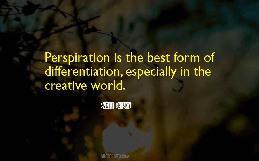 Quotes About Differentiation #636293