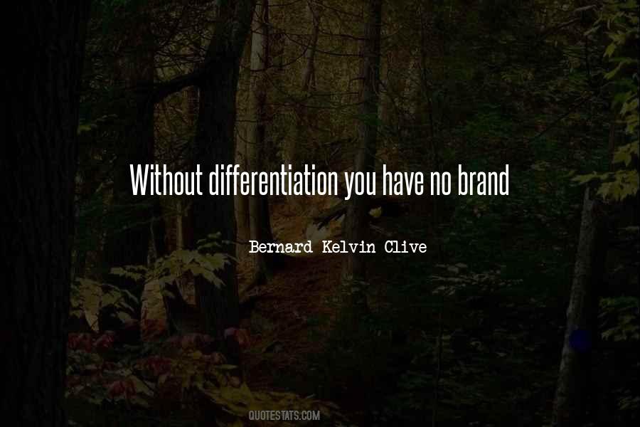 Quotes About Differentiation #97178