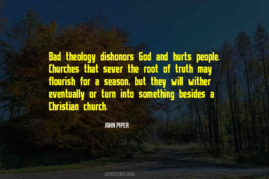 Quotes About Bad Churches #1694088