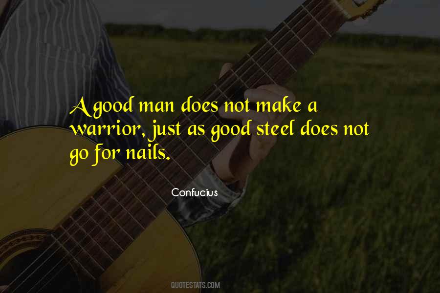 Quotes About A Good Man #1046923