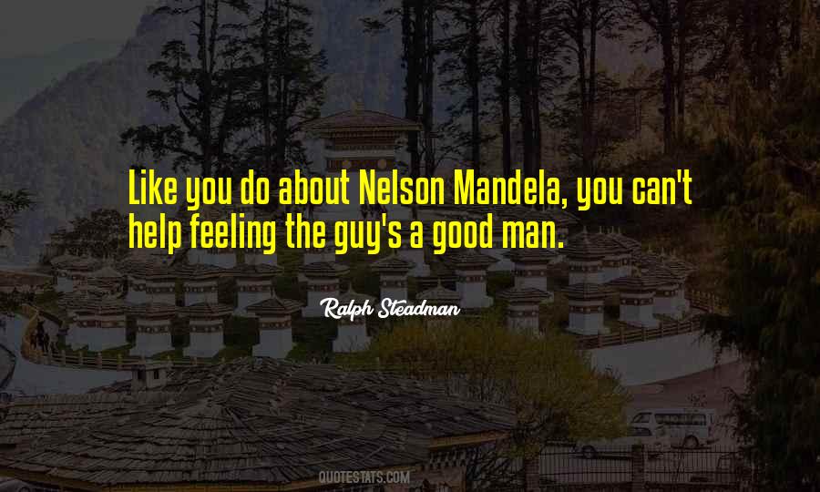 Quotes About A Good Man #1055451