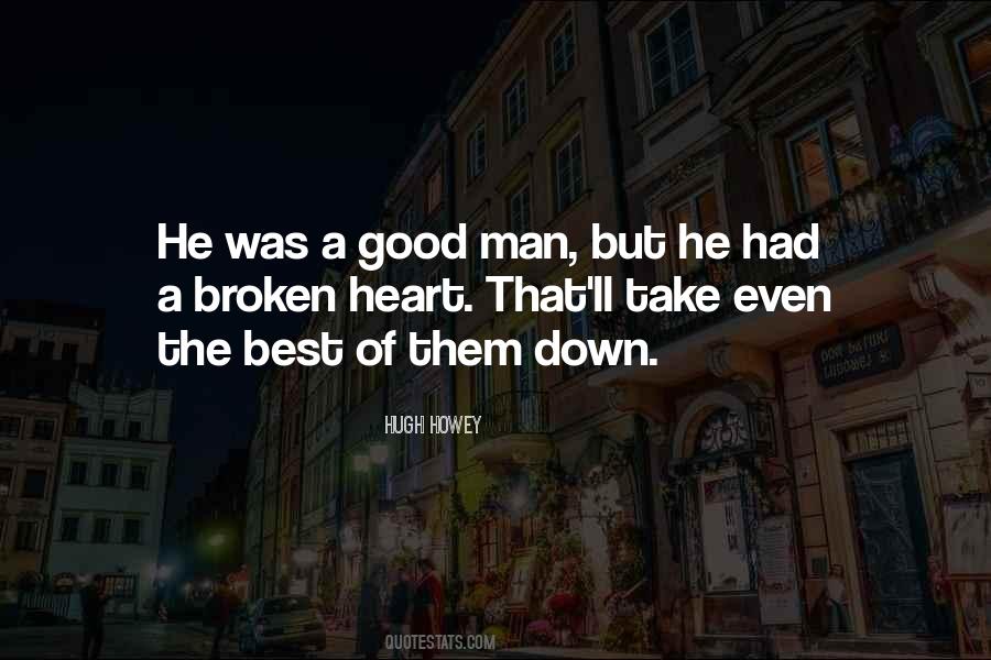 Quotes About A Good Man #1350016