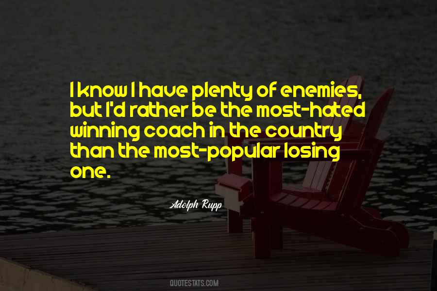 Quotes About Winning Losing #104787