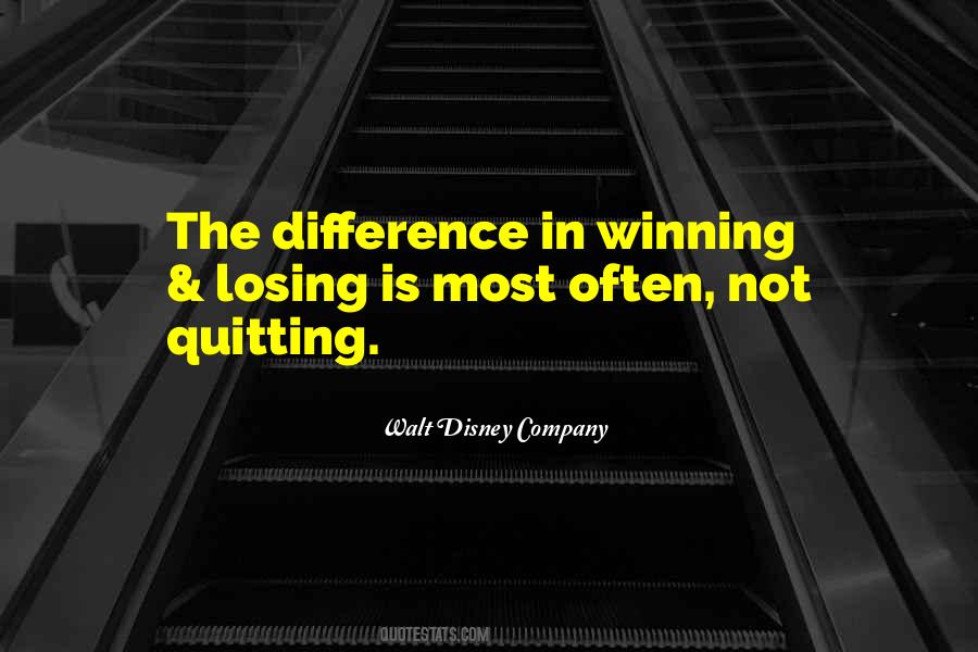 Quotes About Winning Losing #1825961