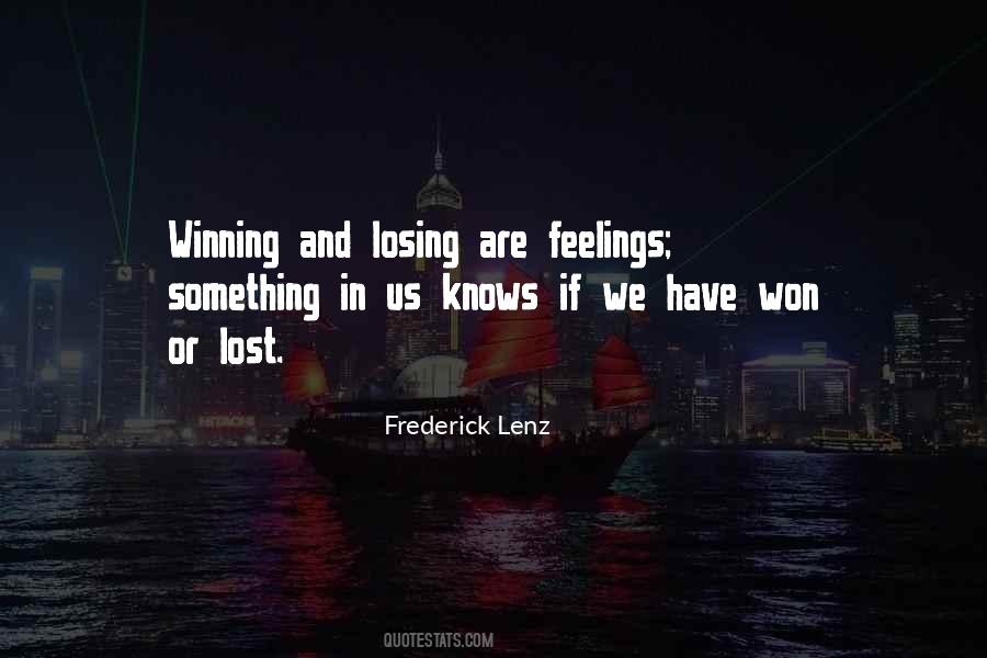 Quotes About Winning Losing #356398