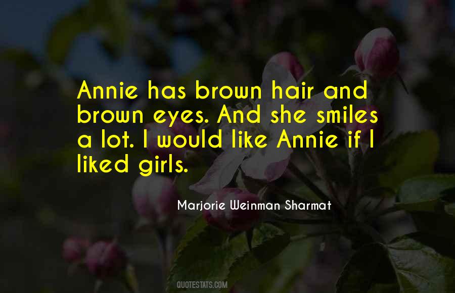 Quotes About Brown Hair #986174
