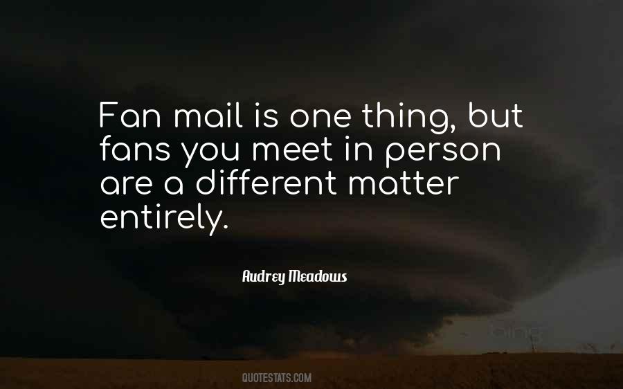 Quotes About Mail #1207463