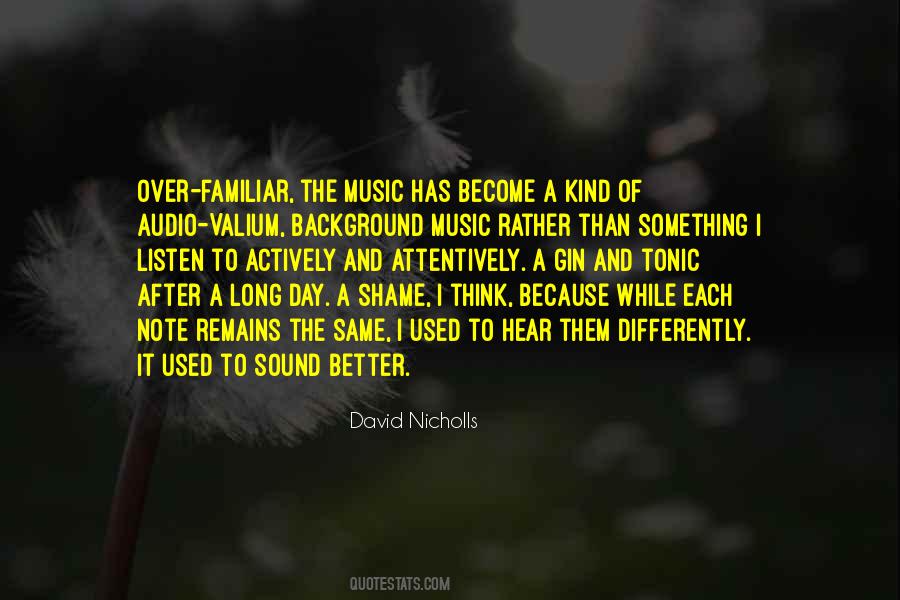 Quotes About Background Music #1319455