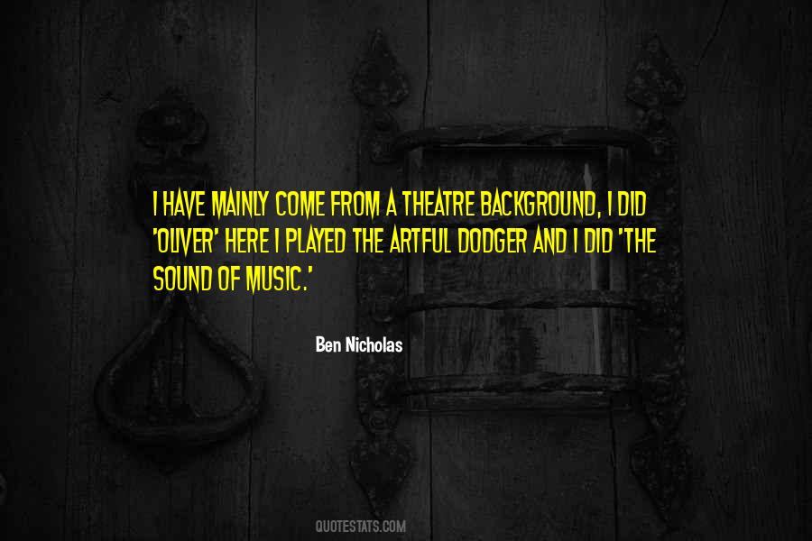 Quotes About Background Music #252531