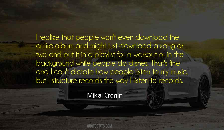 Quotes About Background Music #820593