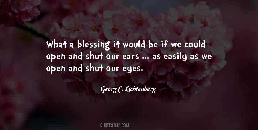 What A Blessing Quotes #1197118