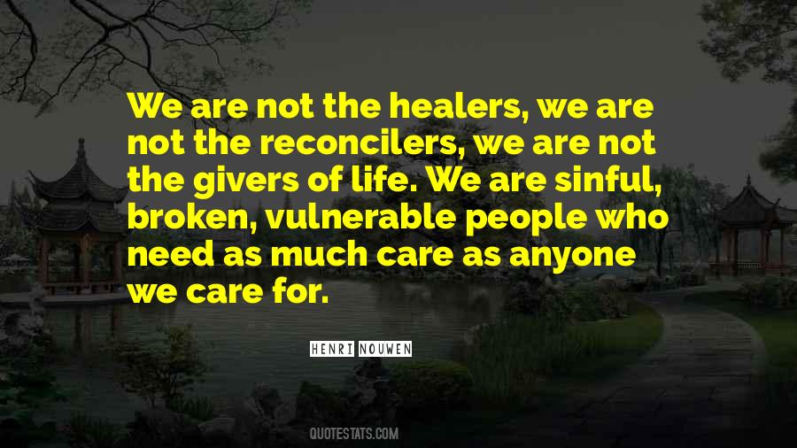 Quotes About Healers #412876