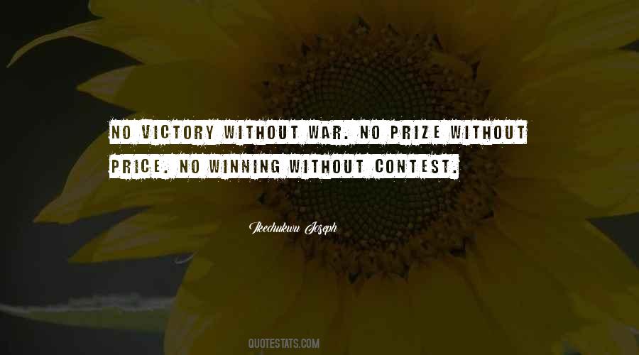 Quotes About Prize Winning #1494250