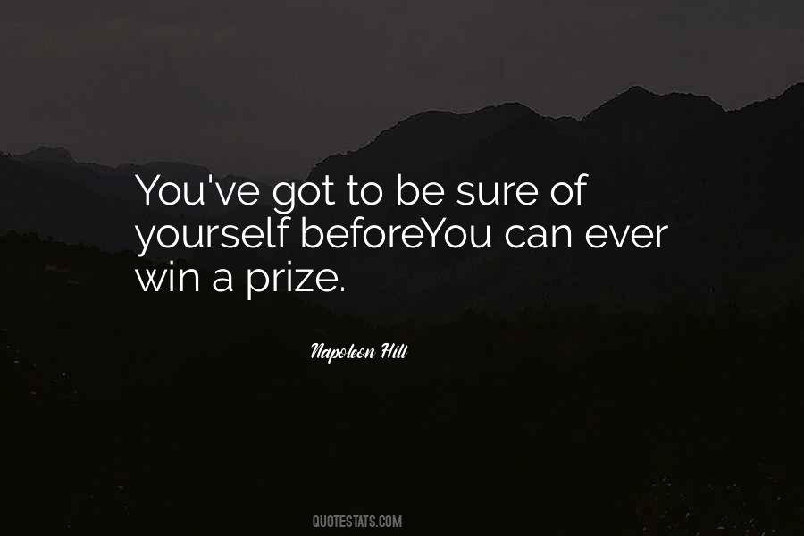 Quotes About Prize Winning #391400