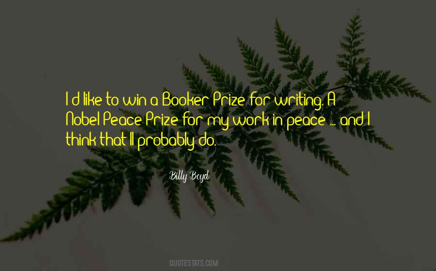 Quotes About Prize Winning #636067