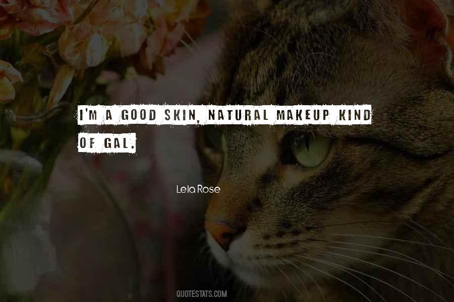 Quotes About Natural Makeup #271932