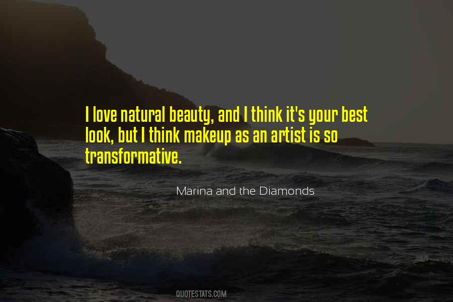 Quotes About Natural Makeup #836119