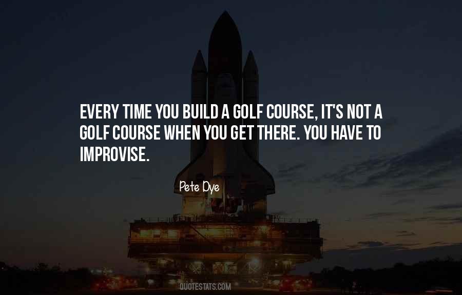 Quotes About Golf Course #429769