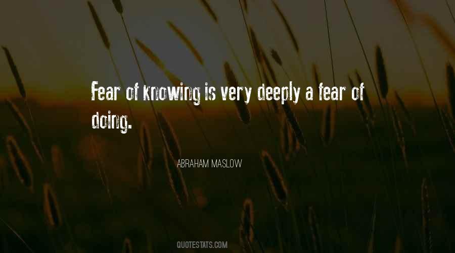 Knowing Yourself Deeply Quotes #727734