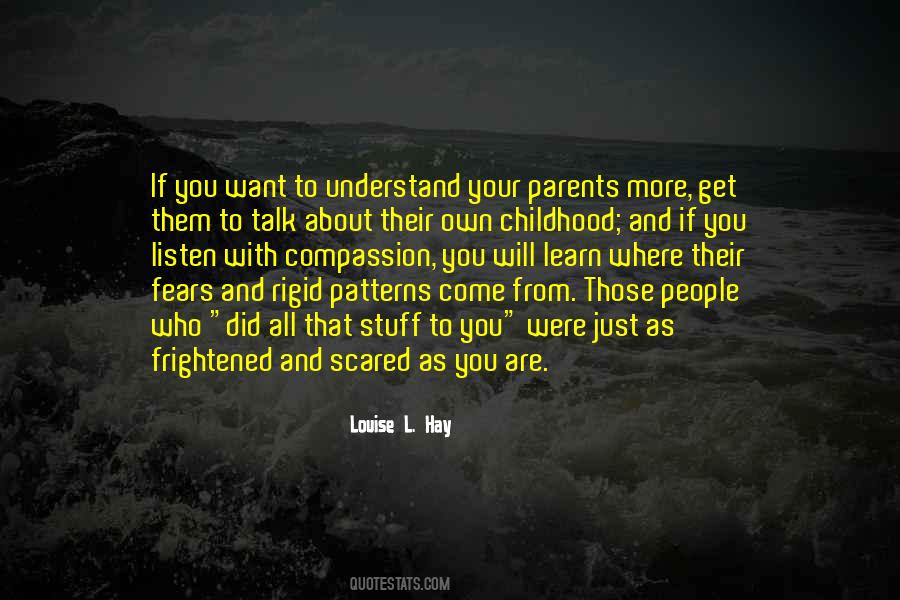 Quotes About Childhood Fears #1244689