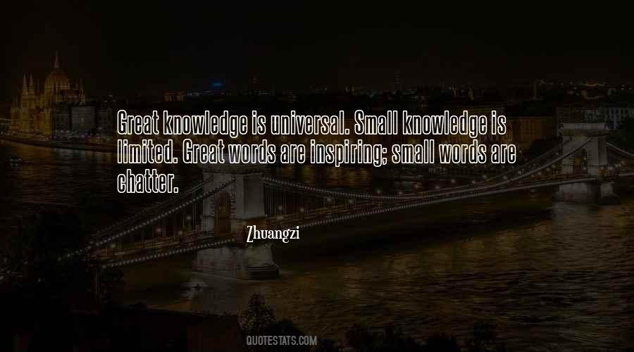 Quotes About Limited Knowledge #1003999