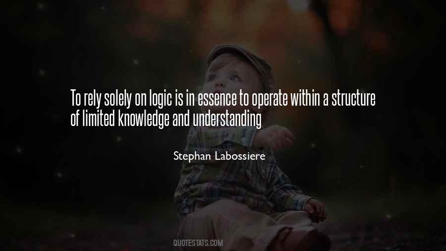 Quotes About Limited Knowledge #180947