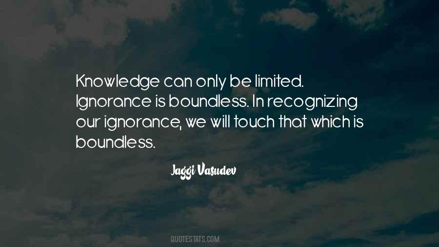 Quotes About Limited Knowledge #344923