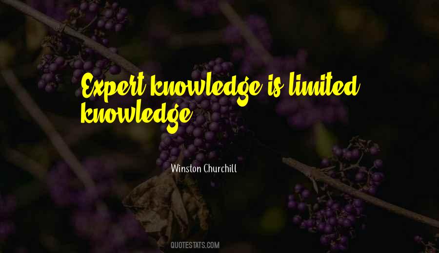 Quotes About Limited Knowledge #66248