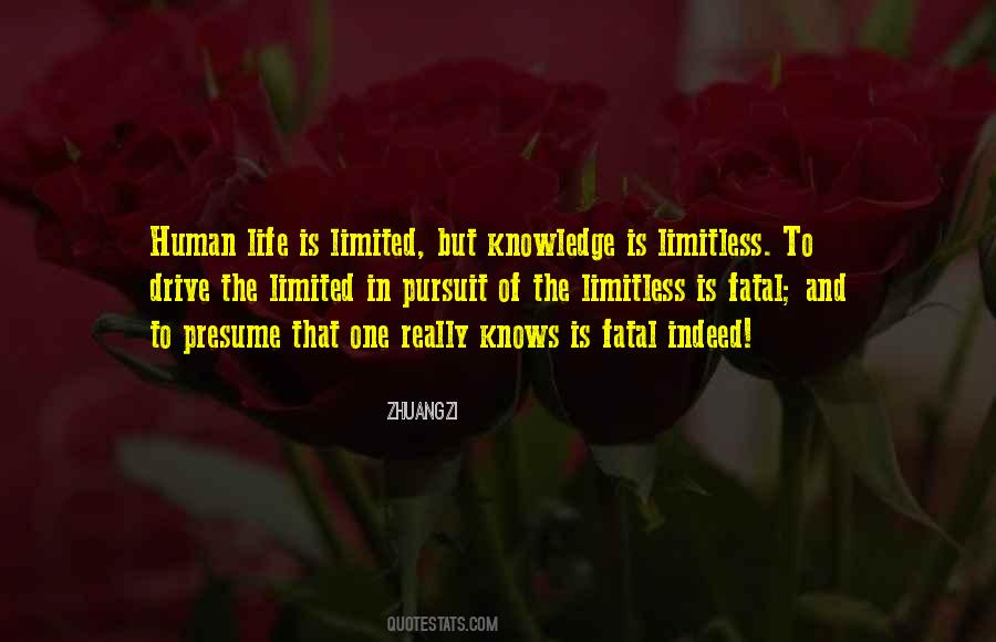 Quotes About Limited Knowledge #97090