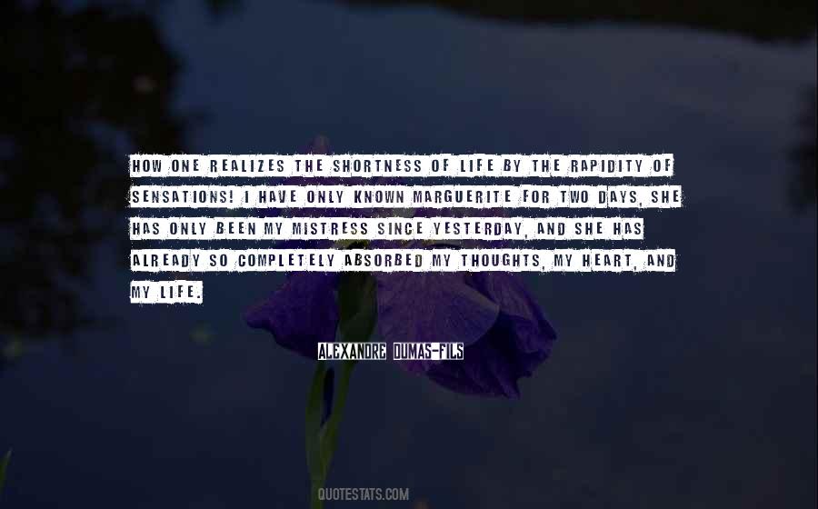 On The Shortness Of Life Quotes #1775136