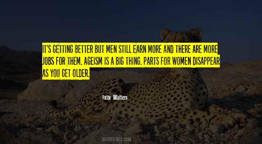 Women Getting Older Quotes #1756626