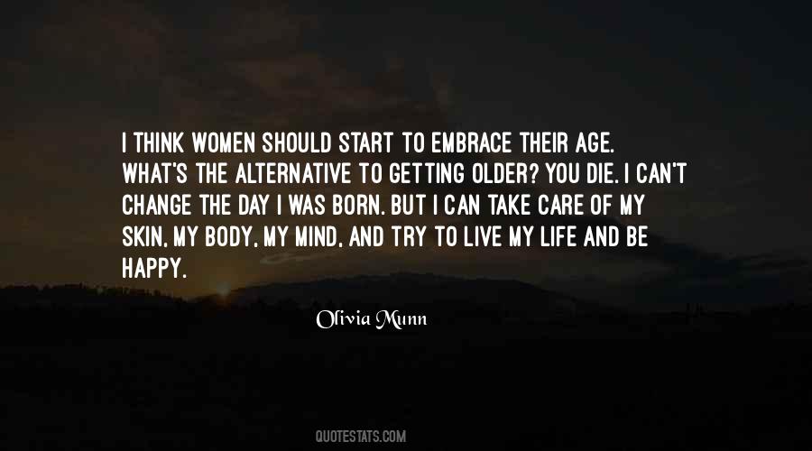 Women Getting Older Quotes #593833