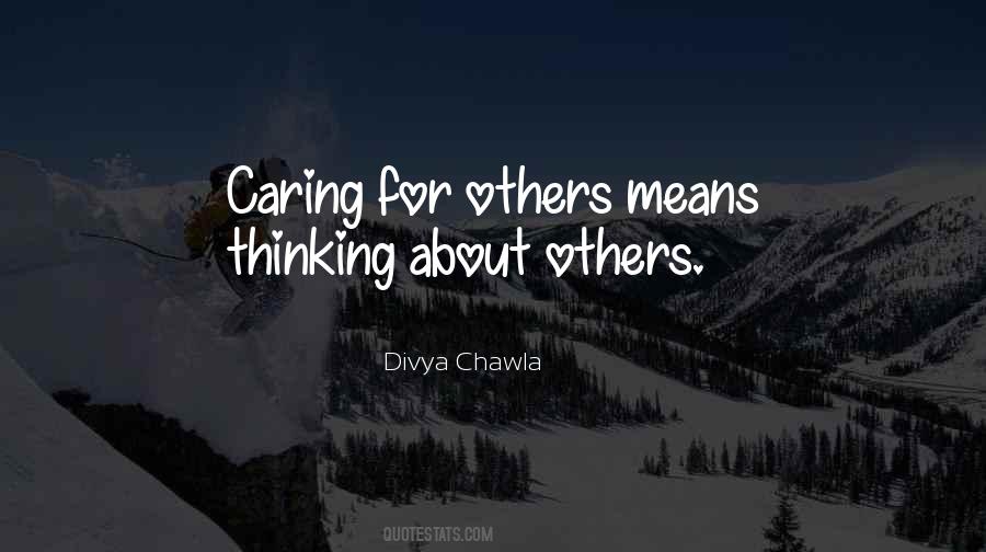Caring About Others Quotes #369527