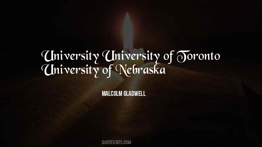 University Of Nebraska Quotes #1636031
