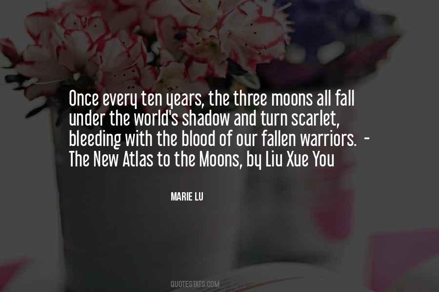 Quotes About Blood Moons #1028033