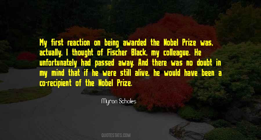 Quotes About Nobel #1294400