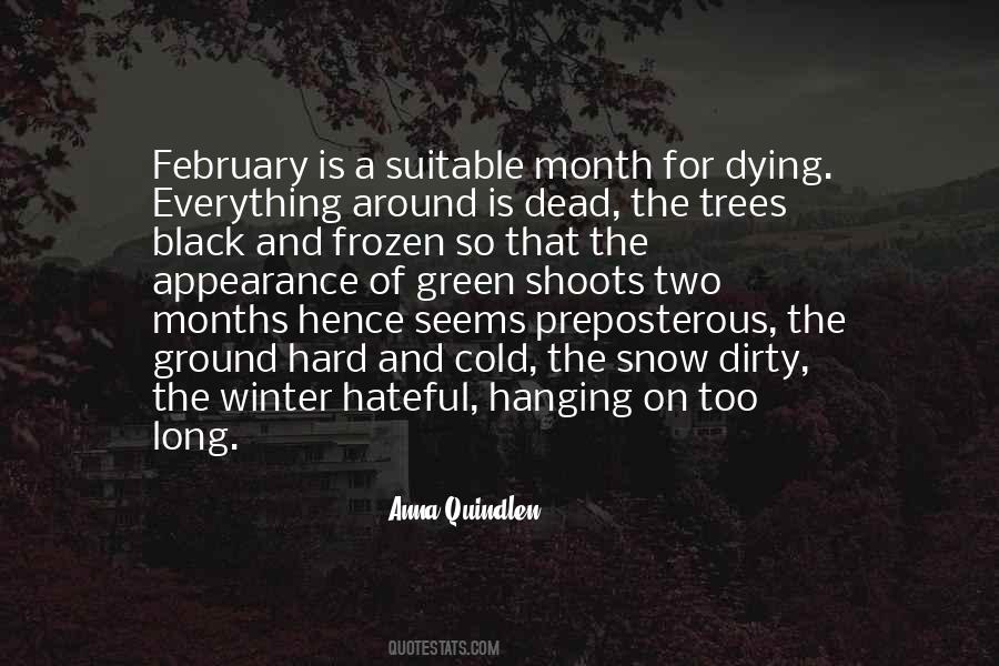 Quotes About Trees And Winter #856946