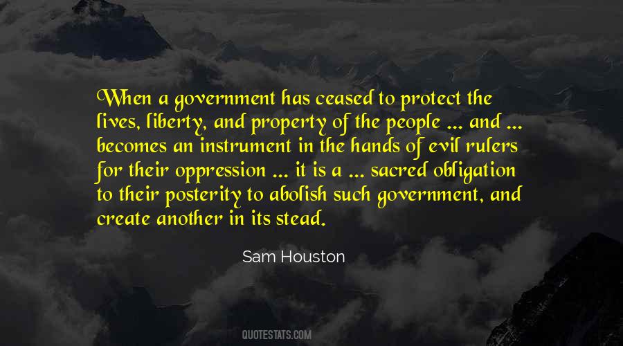 Quotes About Government Oppression #363717
