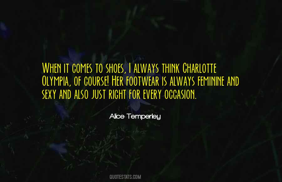 Quotes About Footwear #201095 Quotes About Footwear #201095