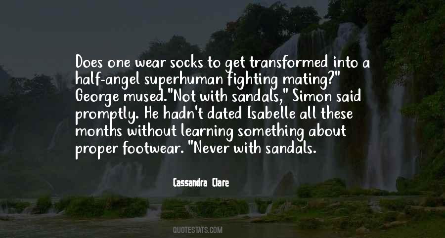 Quotes About Footwear #201778 Quotes About Footwear #201778