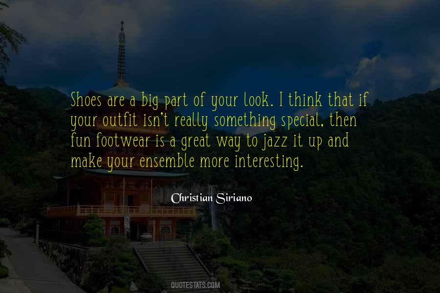 Quotes About Footwear #365977 Quotes About Footwear #365977