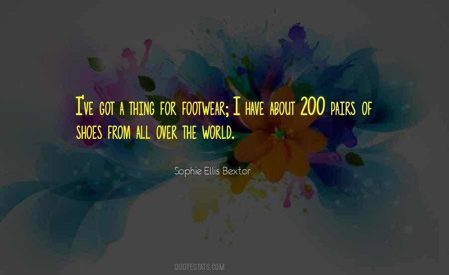 Quotes About Footwear #728551 Quotes About Footwear #728551