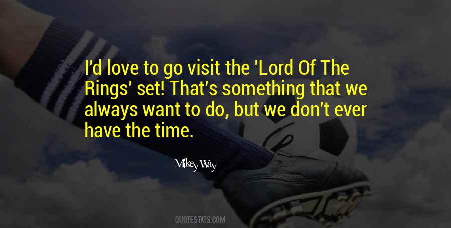 Quotes About The Lord's Love #1138289