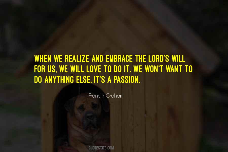 Quotes About The Lord's Love #1344749