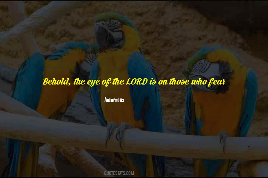 The Fear Of The Lord Quotes #1094477