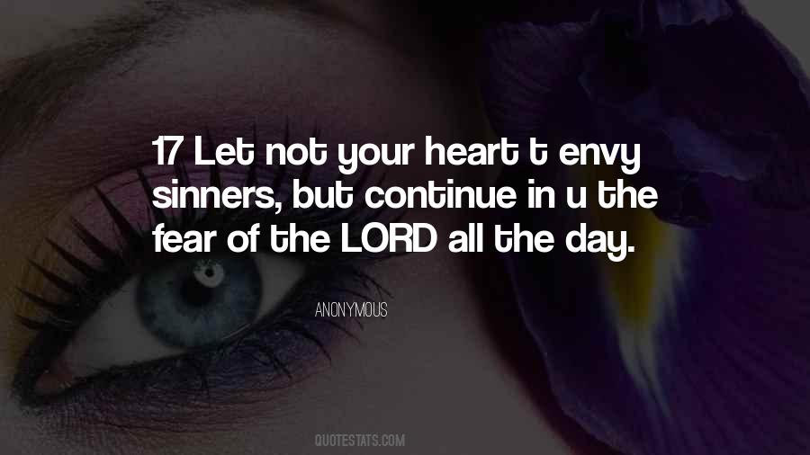 The Fear Of The Lord Quotes #1269160