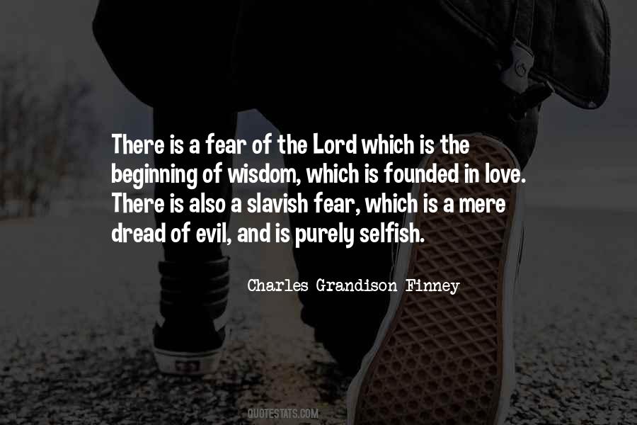 The Fear Of The Lord Quotes #216778