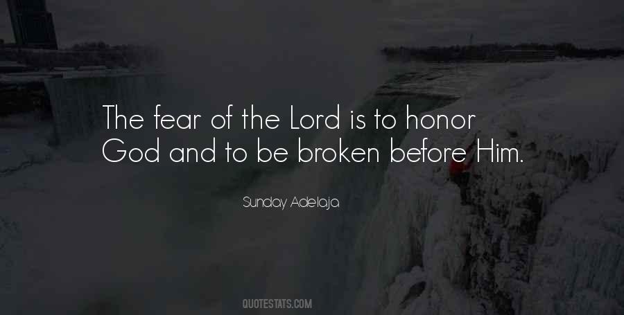 The Fear Of The Lord Quotes #543396