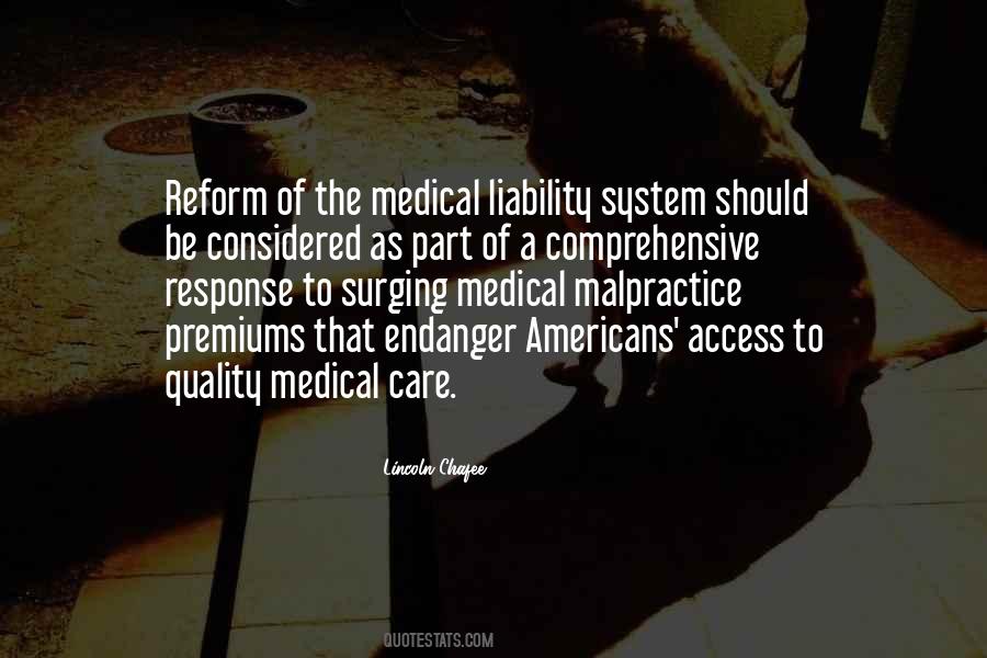 Quotes About Medical Care #1267684