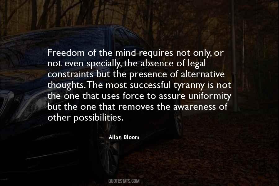 Quotes About Freedom Of The Mind #790002